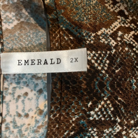 HOST PICK Emerald Brand Fall Colored Dress - Picture 4 of 4